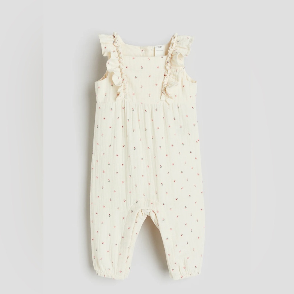 Muslin romper jumpsuit